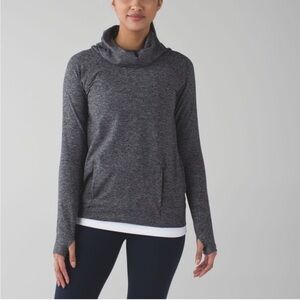 lululemon athletica Make A Move Long Sleeve - Heathered Black - 8
